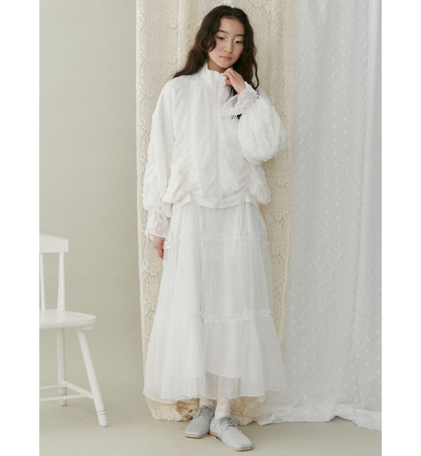 merry jenny「flowerシアードロストトラックジャケット」|その他|