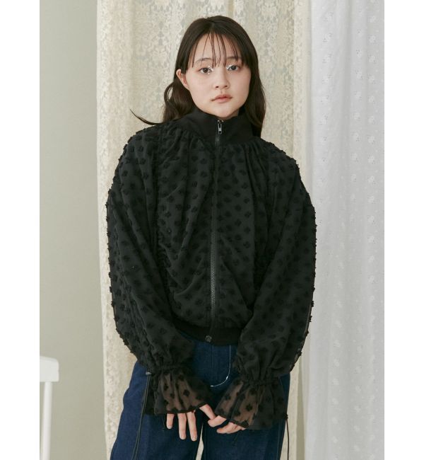 merry jenny「flowerシアードロストトラックジャケット」|その他|