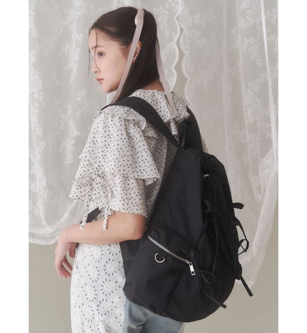merry jenny「gather ribbon back pack」|リュック|