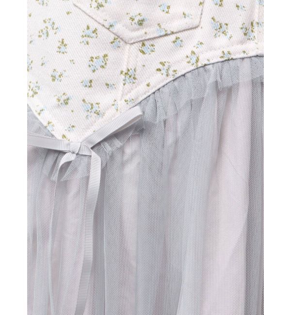 merry jenny「petit flowerチュールキャミワンピース」|ワンピース|