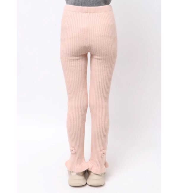 merry jenny「お花のリブニットパンツ」|その他|