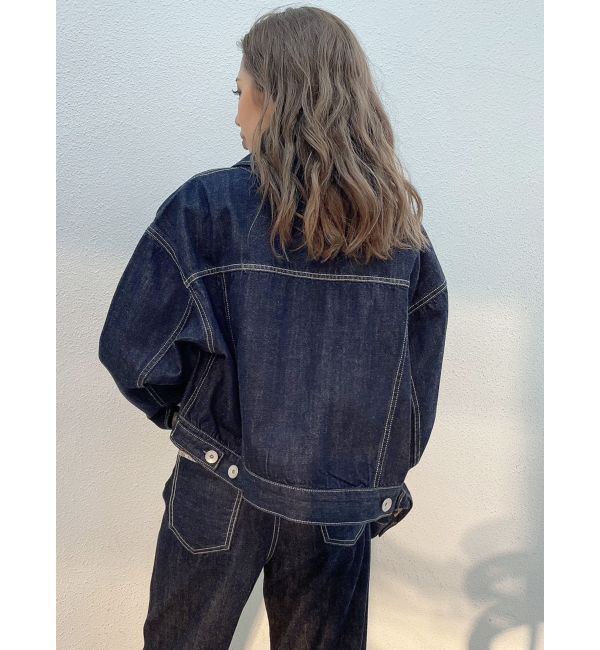 GYDA「GYDIESセルビッチデニムGジャン」|ブルゾン・スタジャン|