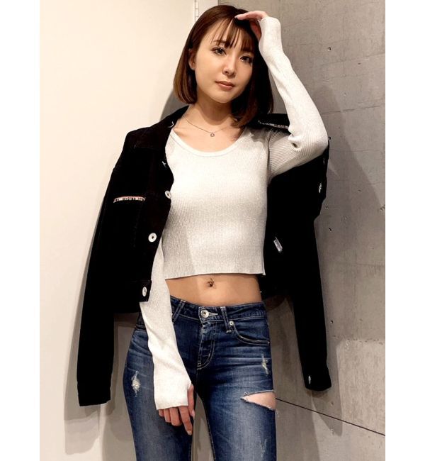 GYDA「GYDIESセルビッチデニムGジャン」|ブルゾン・スタジャン|