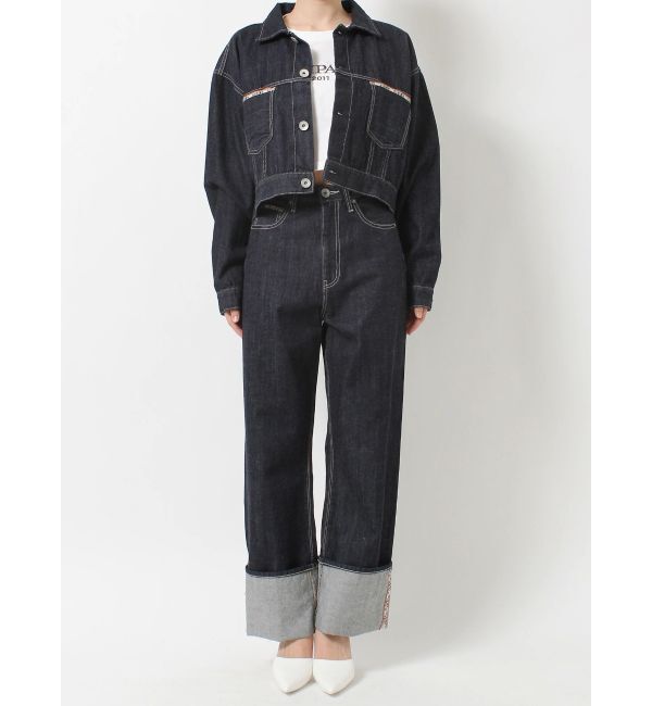 GYDA「GYDIESセルビッチデニムGジャン」|ブルゾン・スタジャン|