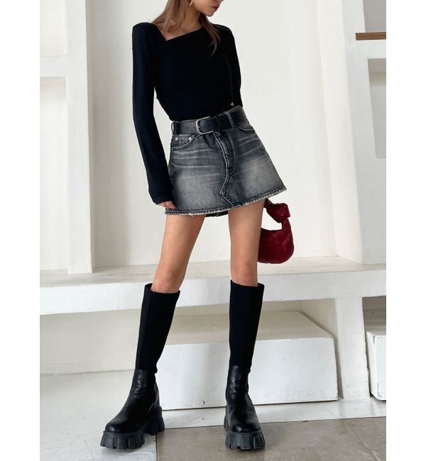 GYDA「【TINY】チェーンネックレス付きボディスーツ」|その他|