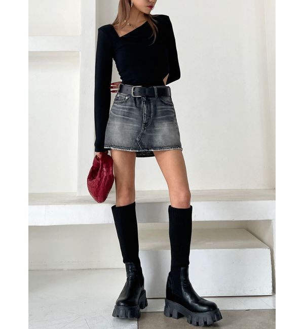 GYDA「【TINY】チェーンネックレス付きボディスーツ」|その他|