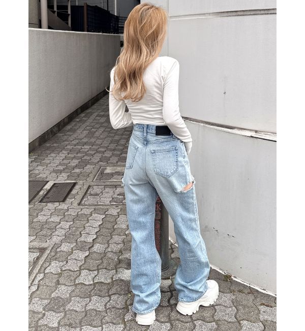 GYDA「【TINY】チェーンネックレス付きボディスーツ」|その他|