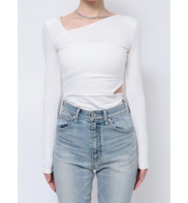 GYDA「【TINY】チェーンネックレス付きボディスーツ」|その他|