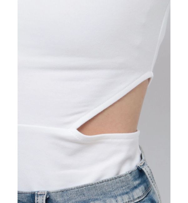 GYDA「【TINY】チェーンネックレス付きボディスーツ」|その他|