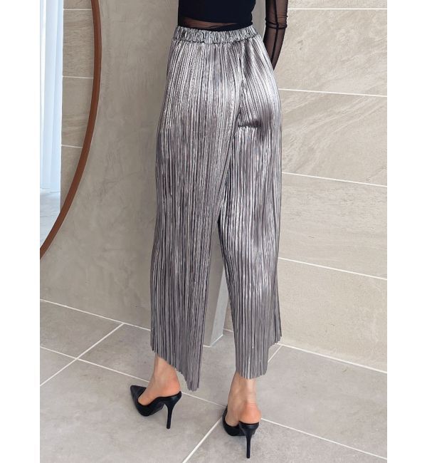 GYDA「foil プリーツワイドパンツ」|その他|