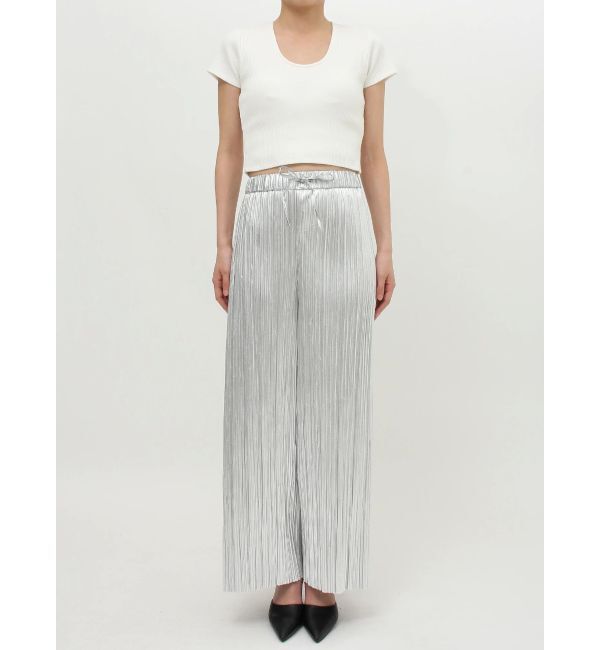 GYDA「foil プリーツワイドパンツ」|その他|