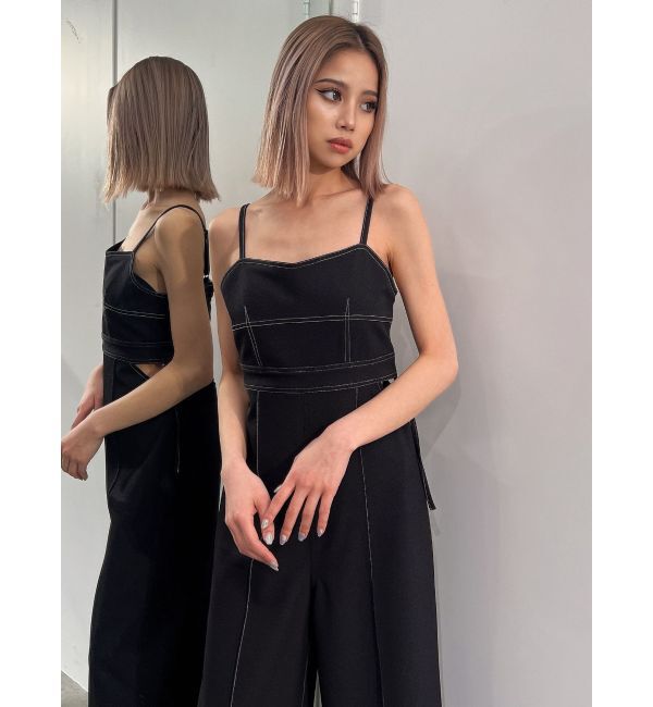 GYDA「サイドOPENワイドロンパース」|オールインワン|