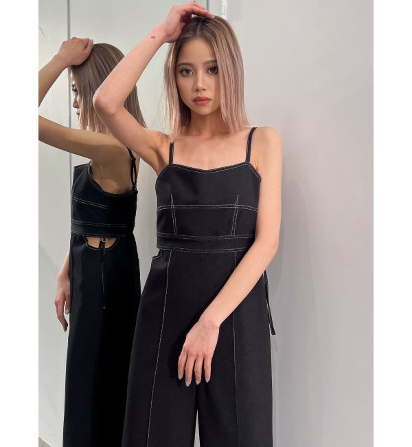 GYDA「サイドOPENワイドロンパース」|オールインワン|