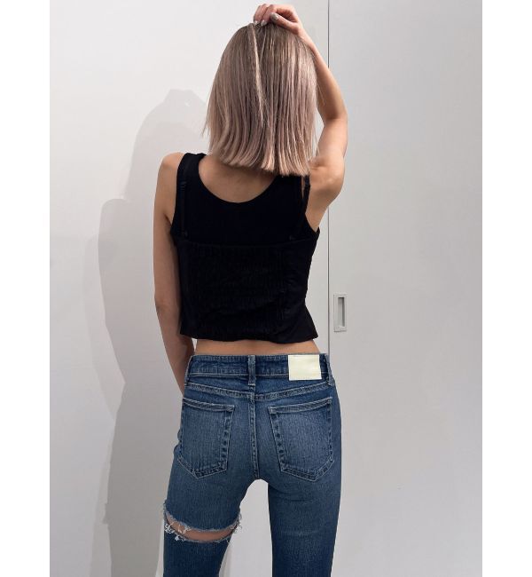 GYDA「タンクトップレイヤードベアブラウス」|シャツ・ブラウス|