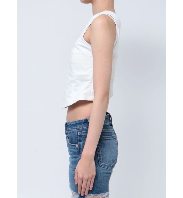 GYDA「タンクトップレイヤードベアブラウス」|シャツ・ブラウス|