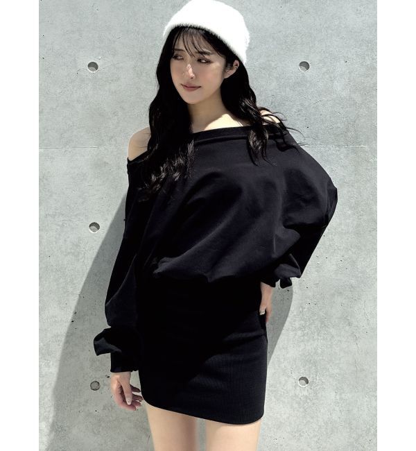 GYDA「Symmetry GYDAシャギーニットCAP」|ニット帽|