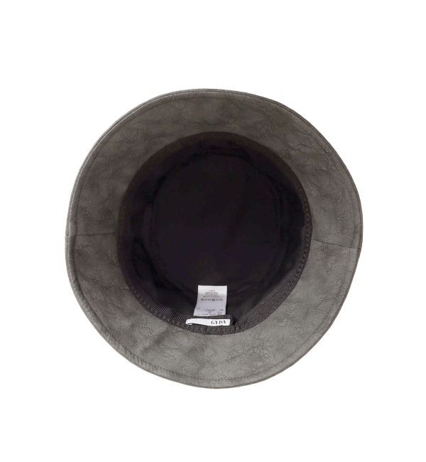 GYDA「パターンフェイクレザーバケットハット」|ハット|