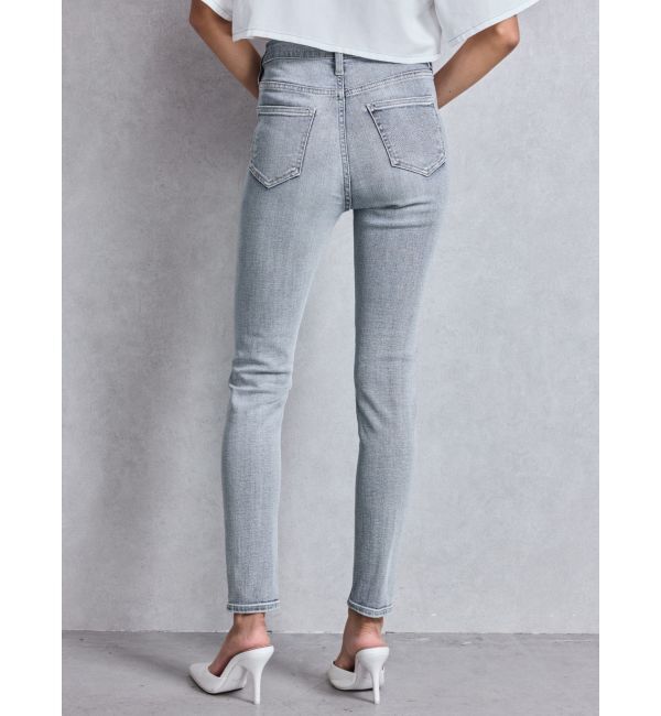 GYDA「ハイウエストワンウォッシュスキニーパンツ」|デニム|