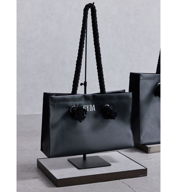 GYDA「GYDAロープMフェイクレザートートBAG」|トートバッグ|