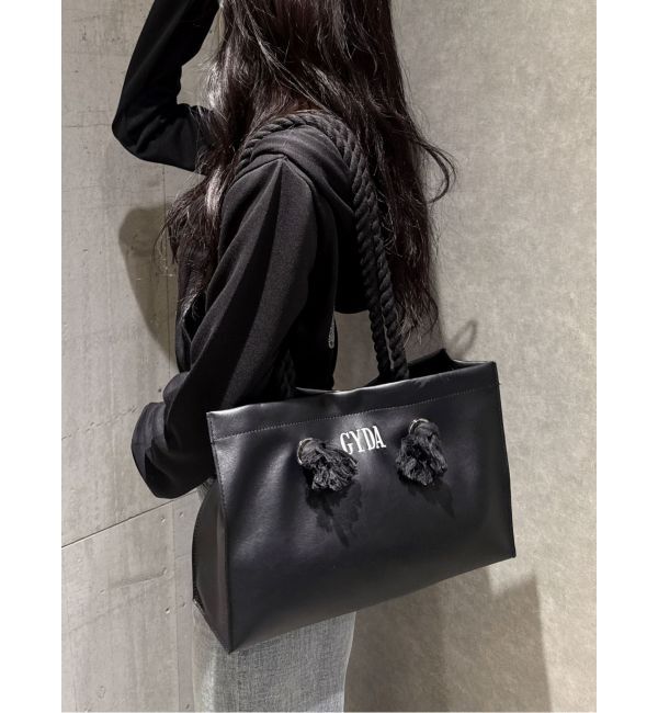 GYDA「GYDAロープMフェイクレザートートBAG」|トートバッグ|