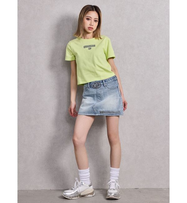 GYDA「Cautions GYDALMATIAN ショートTシャツ」|Tシャツ・カットソー|