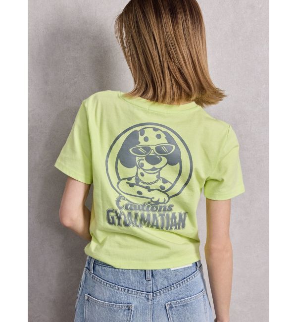 GYDA「Cautions GYDALMATIAN ショートTシャツ」|Tシャツ・カットソー|ライム
