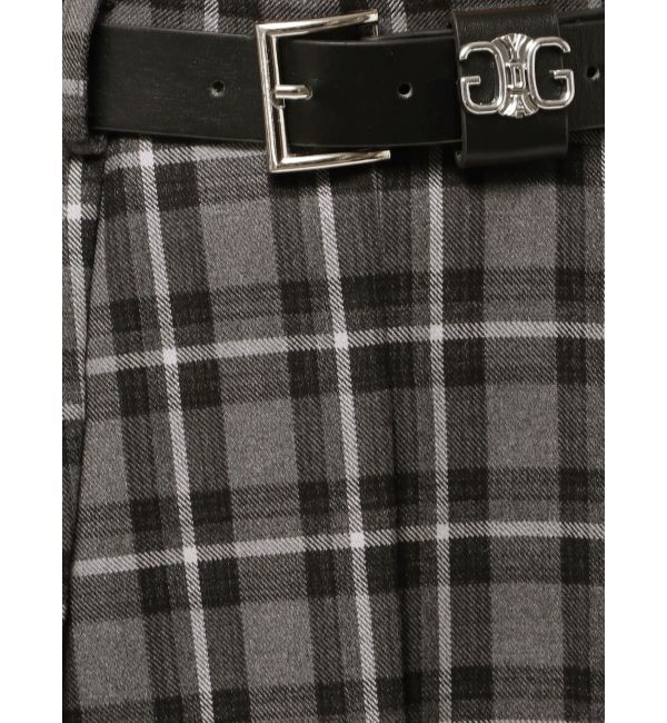 GYDA「ベルトSETプリーツスカートライクショートパンツ」|スカート|