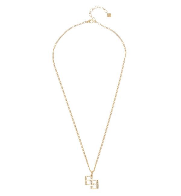 GYDA「JEYSUS GGラインストーンネックレス」|ネックレス|