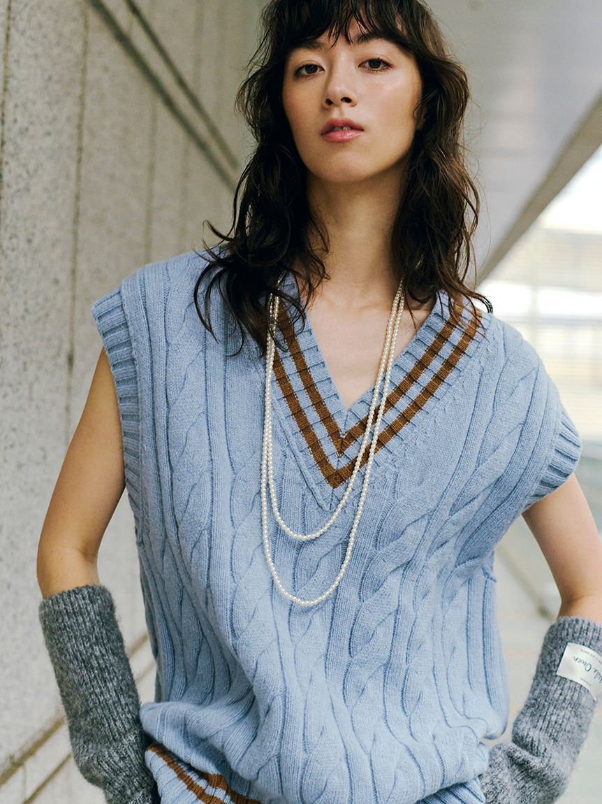 Mila Owen「ボールロングネックレス」|ネックレス|