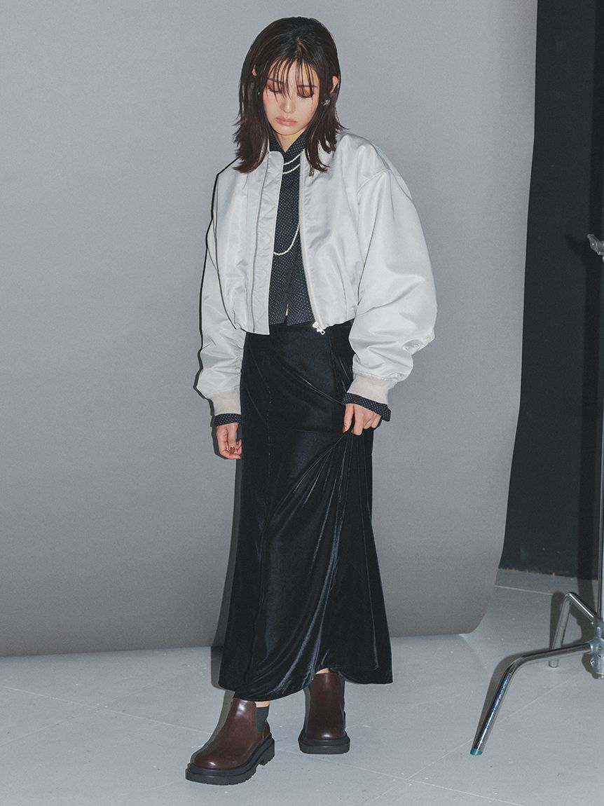 Mila Owen「ボールロングネックレス」|ネックレス|