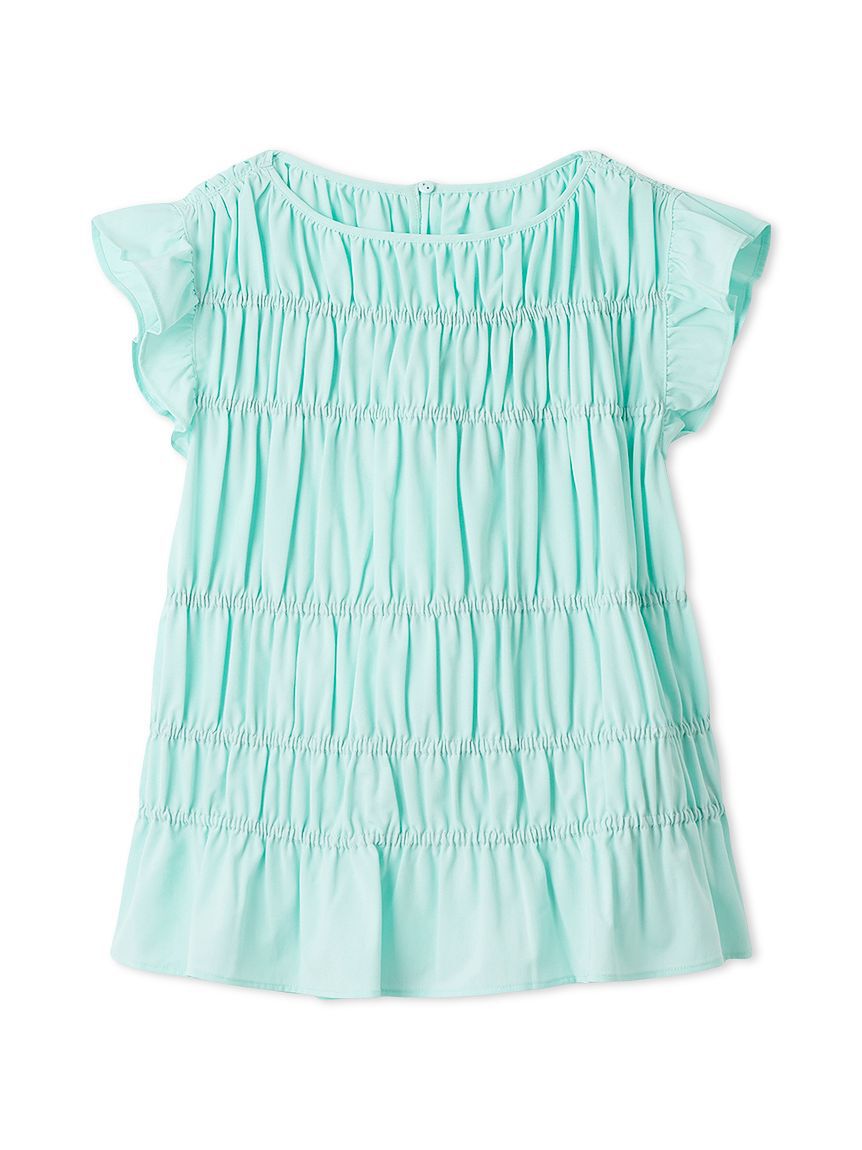 Mila Owen「ラッフルシャーリングギャザートップス」|Tシャツ・カットソー|LBLU