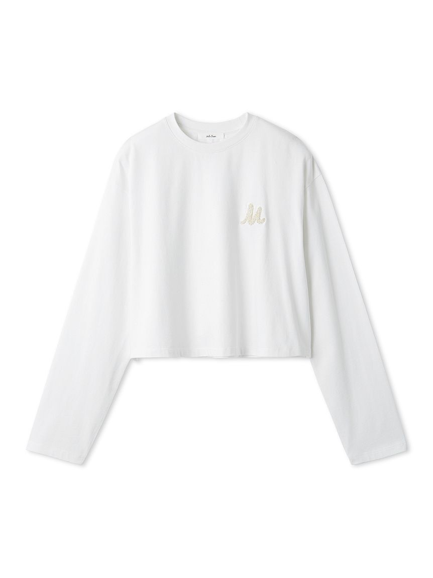 Mila Owen「サガララメ刺繍ロンT」|Tシャツ・カットソー|WHT