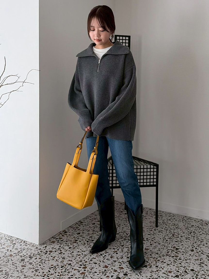 Mila Owen「サガララメ刺繍ロンT」|Tシャツ・カットソー|