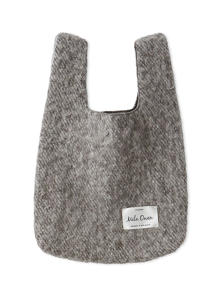 Mila Owen「起毛エコバッグ」|エコバッグ|GRY
