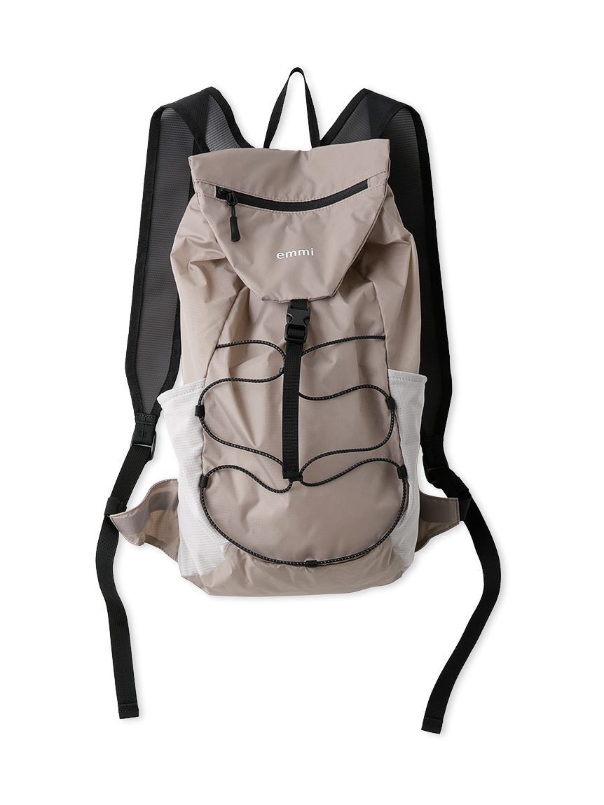 emmi atelier「撥水パッカブルライトバックパック」|リュック|