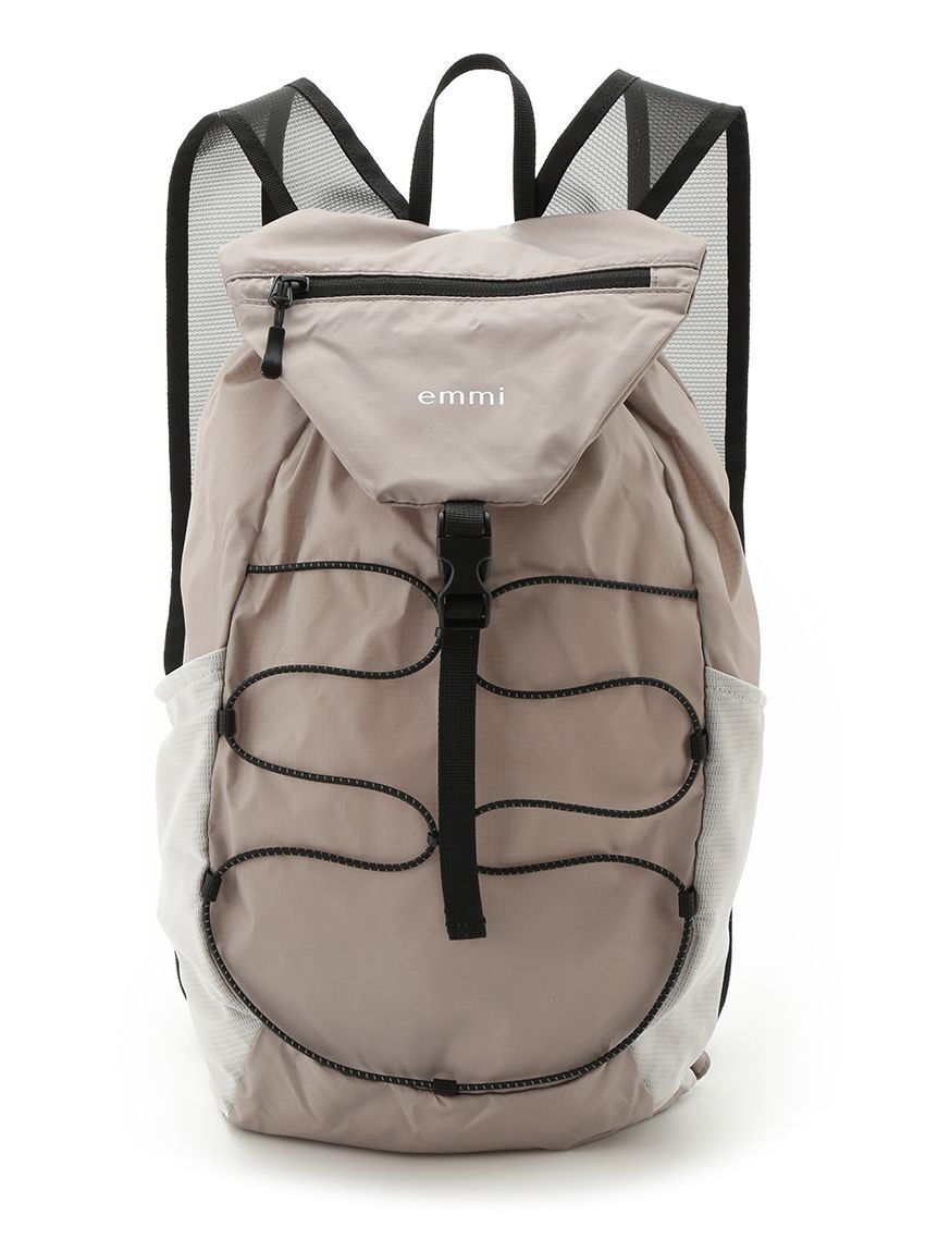 emmi atelier「撥水パッカブルライトバックパック」|リュック|