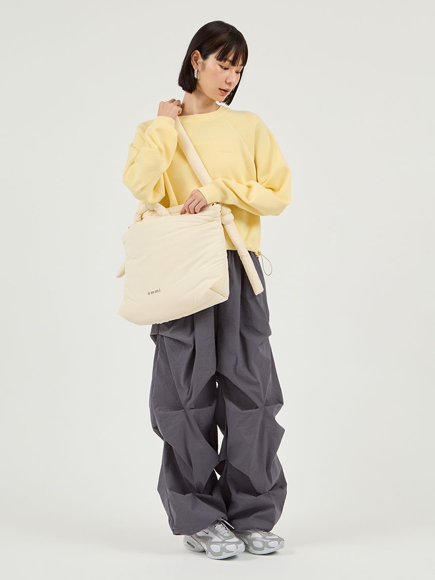 emmi atelier「【限定カラーあり】ナイロンパディングバッグ」|ショルダー・メッセンジャー|