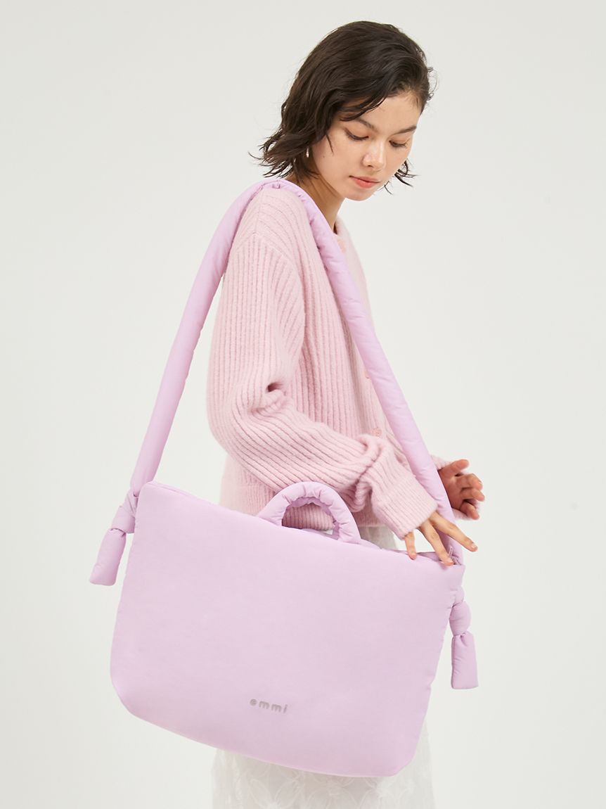 emmi atelier「【限定カラーあり】ナイロンパディングバッグ」|ショルダー・メッセンジャー|
