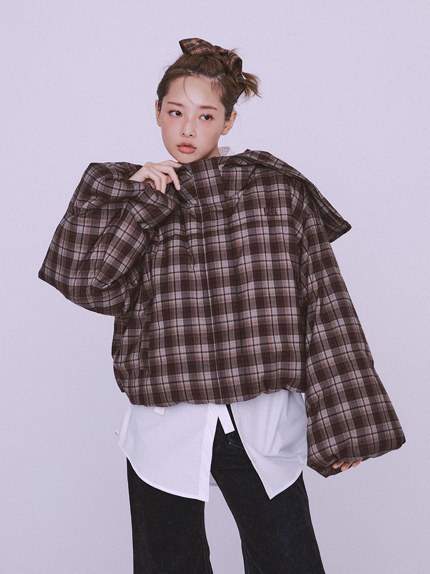 FURFUR「【WEB・一部店舗限定カラー】2WAYパディングジャケット」|ダウン|