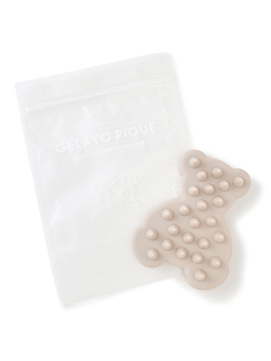 gelato pique「ベアシャンプーブラシ」|トイレタリー・ランドリーグッズ|