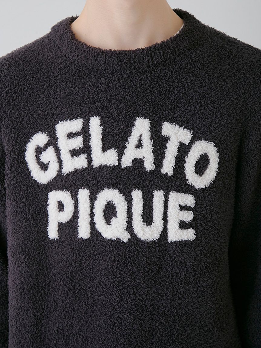 GELATO PIQUE HOMME「【ラッピング済み】【Chocolat＆Framboise】【HOMME】ベビモコプルオーバー＆ロングパンツSET」|ルームウェア|