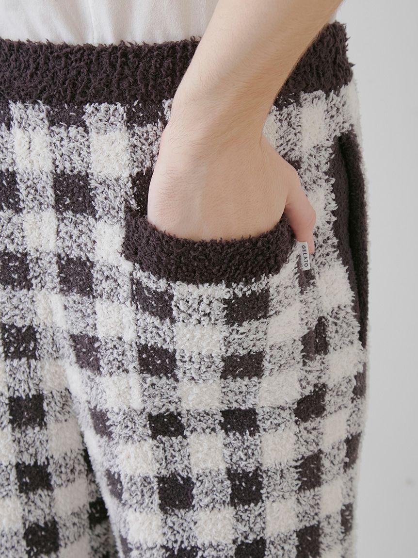 GELATO PIQUE HOMME「【ラッピング済み】【Chocolat＆Framboise】【HOMME】ベビモコプルオーバー＆ロングパンツSET」|ルームウェア|