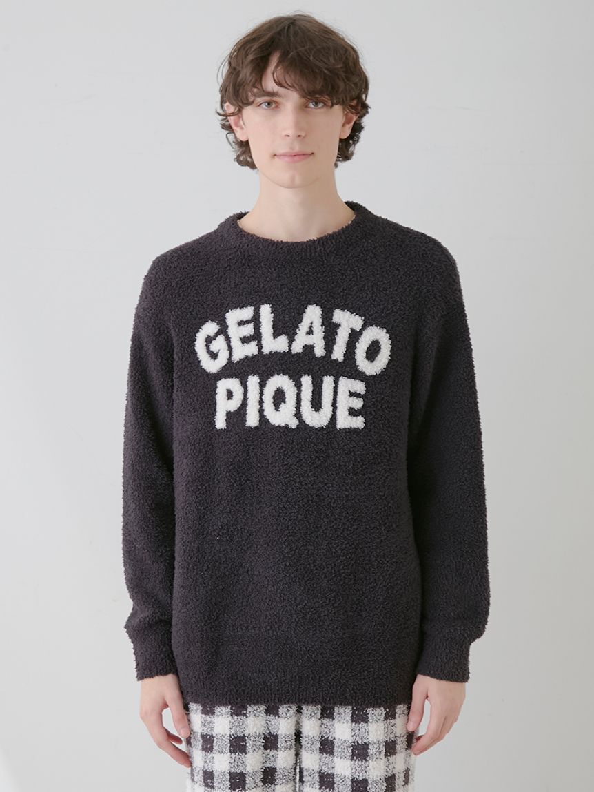 GELATO PIQUE HOMME「【ラッピング済み】【Chocolat＆Framboise】【HOMME】ベビモコプルオーバー＆ロングパンツSET」|ルームウェア|