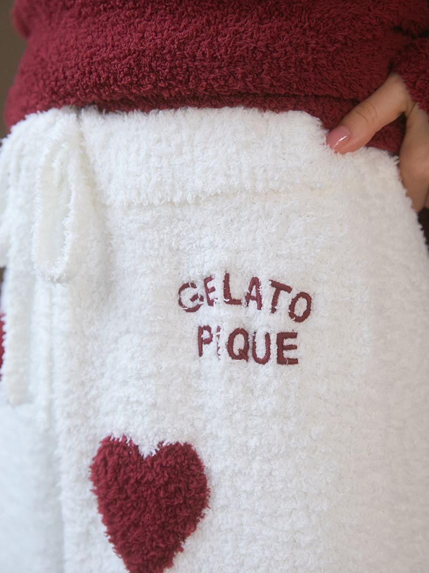 gelato pique「【ラッピング済み】【Chocolat＆Framboise】ベビモコプルオーバー＆ロングパンツSET」|ルームウェア|