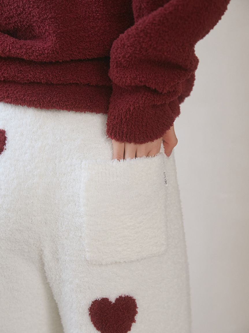 gelato pique「【ラッピング済み】【Chocolat＆Framboise】ベビモコプルオーバー＆ロングパンツSET」|ルームウェア|