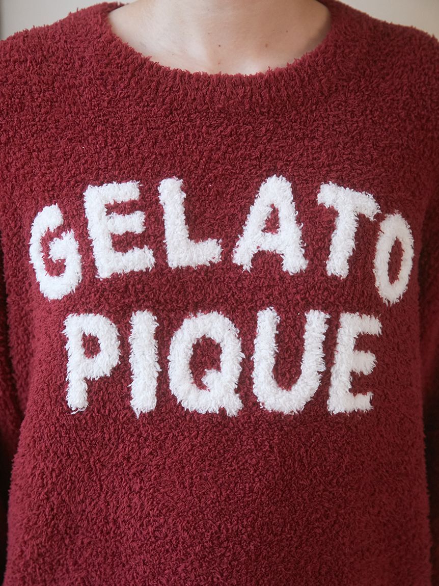 gelato pique「【ラッピング済み】【Chocolat＆Framboise】ベビモコプルオーバー＆ロングパンツSET」|ルームウェア|