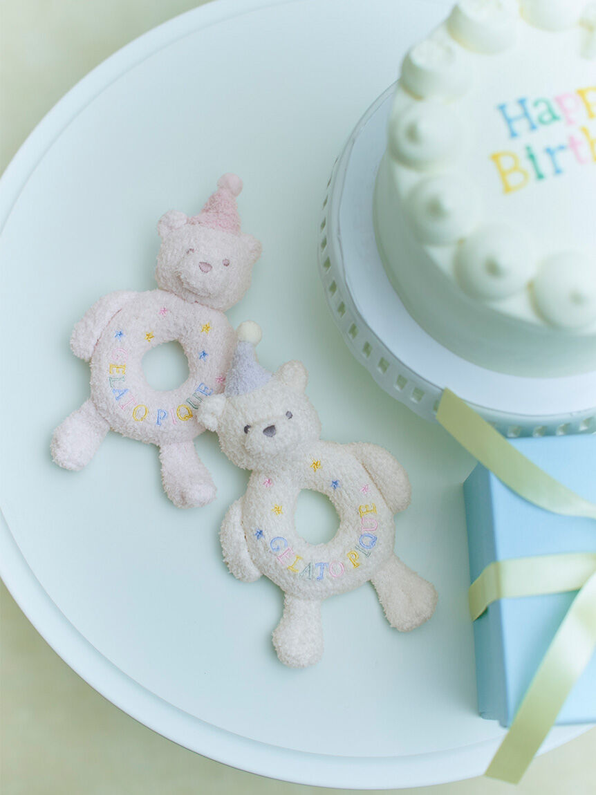 GELATO PIQUE KIDS & BABY「【BABY】エアリーモコアニバーサリーベアラトル」|その他ベビー用品|