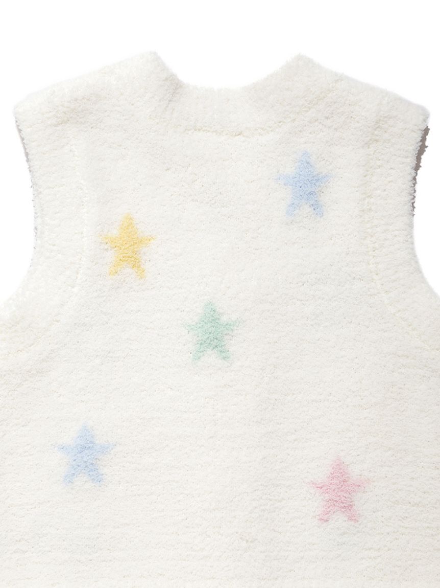 GELATO PIQUE KIDS & BABY「【BABY】エアリーモコカラフルスターベスト」|その他ベビーウェア|