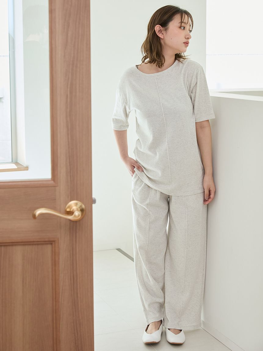gelato pique「接結ロングパンツ」|ルームウェア|OATMEAL