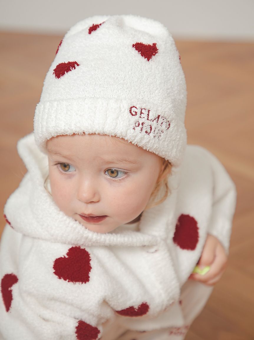 GELATO PIQUE KIDS & BABY「【KIDS】エアリーモコハート柄キャップ」|その他|RED